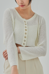 [B1F1] Giselle Button-Up Cardigan