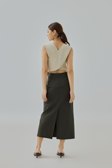 Alfea Tailored Cross-Back Vest
