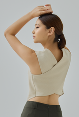 Alfea Tailored Cross-Back Vest