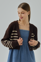 Rylie Striped Cardigan