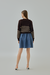 Rylie Striped Cardigan