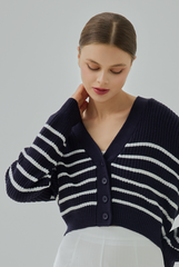 Rylie Striped Cardigan