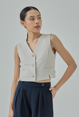 Odessa Cropped Vest