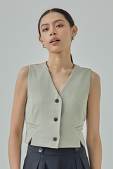 Odessa Cropped Vest
