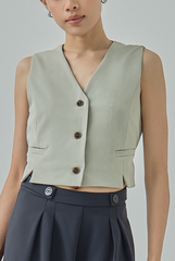 Odessa Cropped Vest