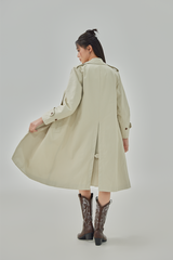 Corinne Double Breasted Trench Coat