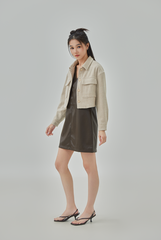 Loxley Cropped Plaid Jacket