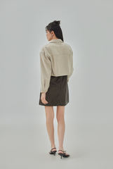 Loxley Cropped Plaid Jacket