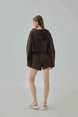 Isla Cropped Zip-Up Jacket