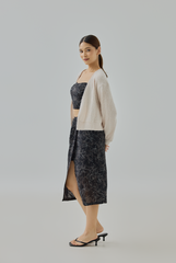 Auslyn Furry Knit Cardigan