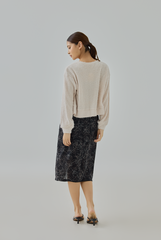 Auslyn Furry Knit Cardigan