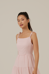 Emma Camisole Tie Tiered Dress