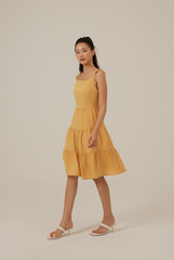 Emma Camisole Tie Tiered Dress