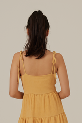 Emma Camisole Tie Tiered Dress