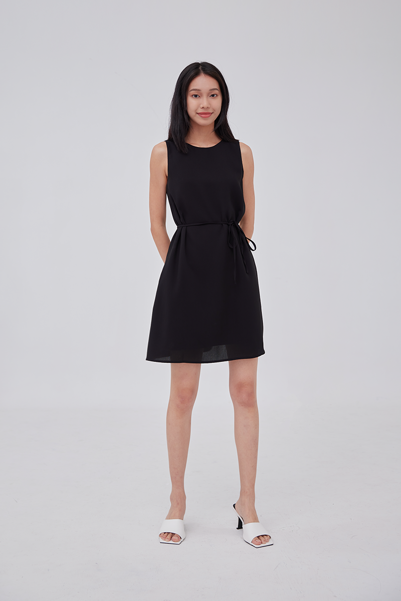 Lindy Swing Dress in Black