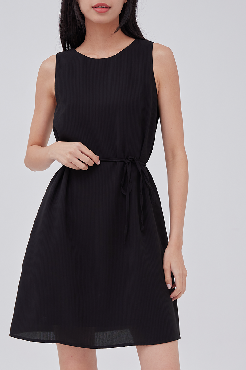 Lindy Swing Dress in Black