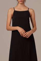 Regina Midaxi Dress in Black