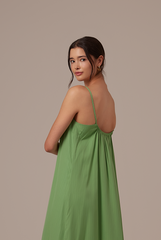 Regina Midaxi Dress in Green