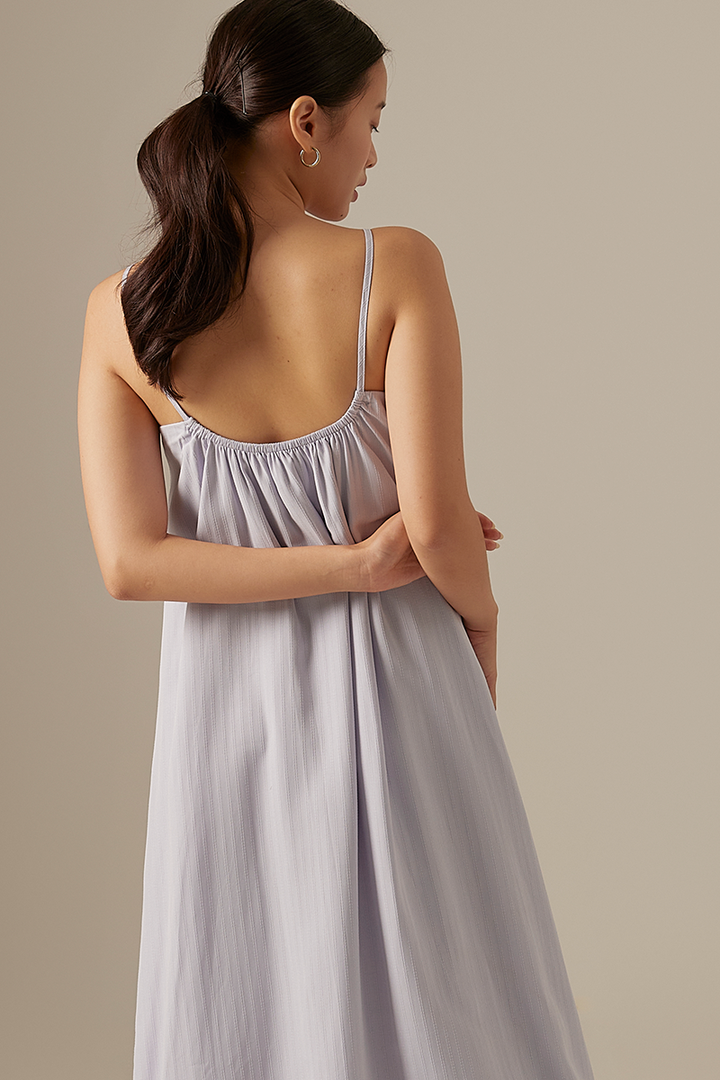 Regina Midaxi Dress in Lilac