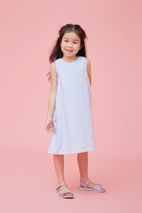 KIDS Fawne A-line Dress in Baby Blue