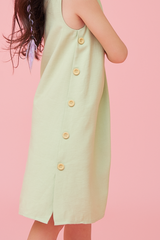 KIDS Fawne A-line Dress in Tea