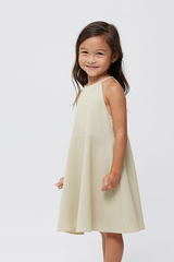 KIDS Valencia Swing Dress in Yellow