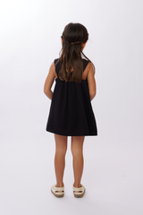 KIDS Lana Straight Dress in Black