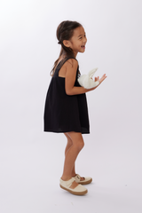 KIDS Lana Straight Dress in Black