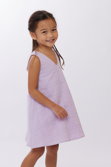 KIDS Devika Swing Dress in Wisteria