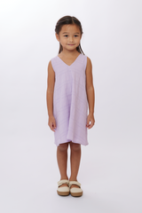 KIDS Devika Swing Dress in Wisteria