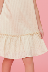 KIDS Marley Ruffled Dress in Daffodil