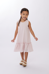KIDS Marley Ruffled Dress in Pink