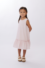 KIDS Marley Ruffled Dress in Pink