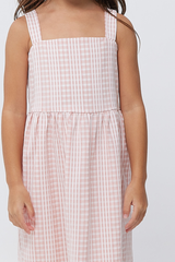 KIDS Olive Babydoll Dress in Pink