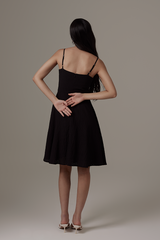 Joby Textured Dress in Black