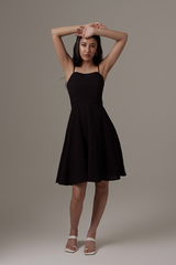 Joby Textured Dress in Black