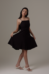 Joby Textured Dress in Black