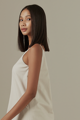 Hailey Maxi Dress in Silver