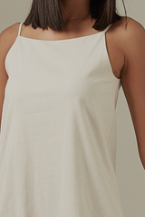 Hailey Maxi Dress in Silver