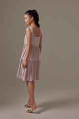 Nadine Tiered Dress in Yam