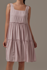 Nadine Tiered Dress in Yam