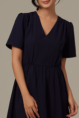 Edna V-Neck Dress
