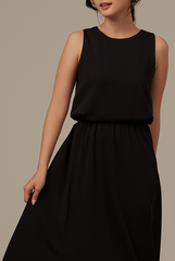 Catherine Swing Dress in Black
