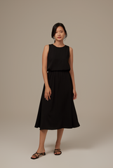 Catherine Swing Dress in Black