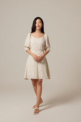Kadita Floral Sweetheart Dress