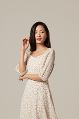 Kadita Floral Sweetheart Dress
