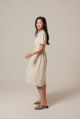 Kadita Floral V-neck Dress