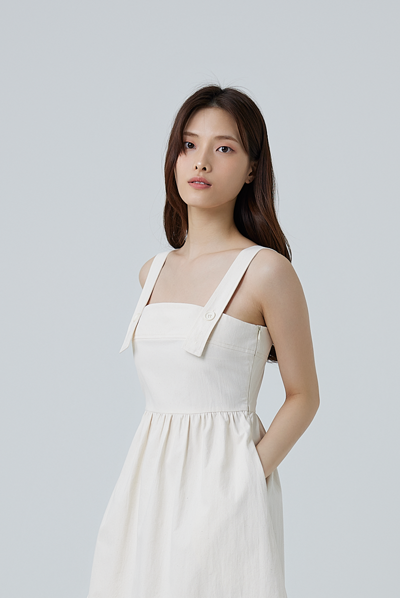 Asha Utility Dress in Sand
