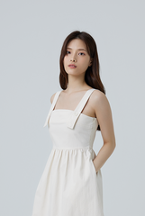 Asha Utility Dress in Sand