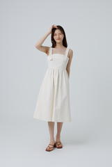 Asha Utility Dress in Sand